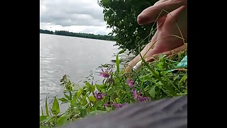 Masturbation on the beach