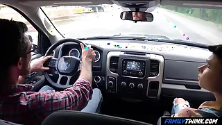 FamilyTwink - Stepdad Brings his Stepson to the Farest Place to Fuck Him